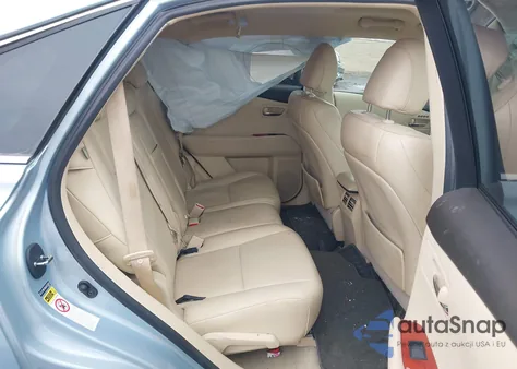 2010 Lexus Rx 350 z USA, uszkodzony, nr VIN 2T2BK1BA5AC023601